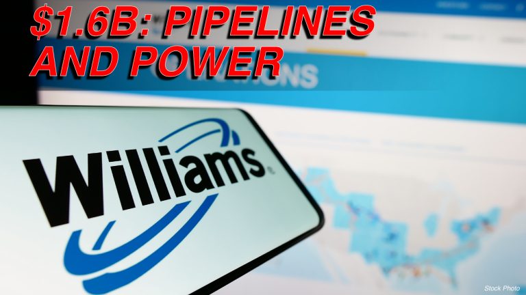 Williams Companies Secures $1.6 Billion Deal for Natural Gas & Power Generation Infrastructure