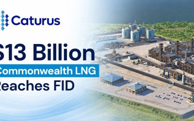 $13 Billion Project: Caturus Announces FID for 9.5 Mtpa Commonwealth LNG Export Facility in Cameron, LA