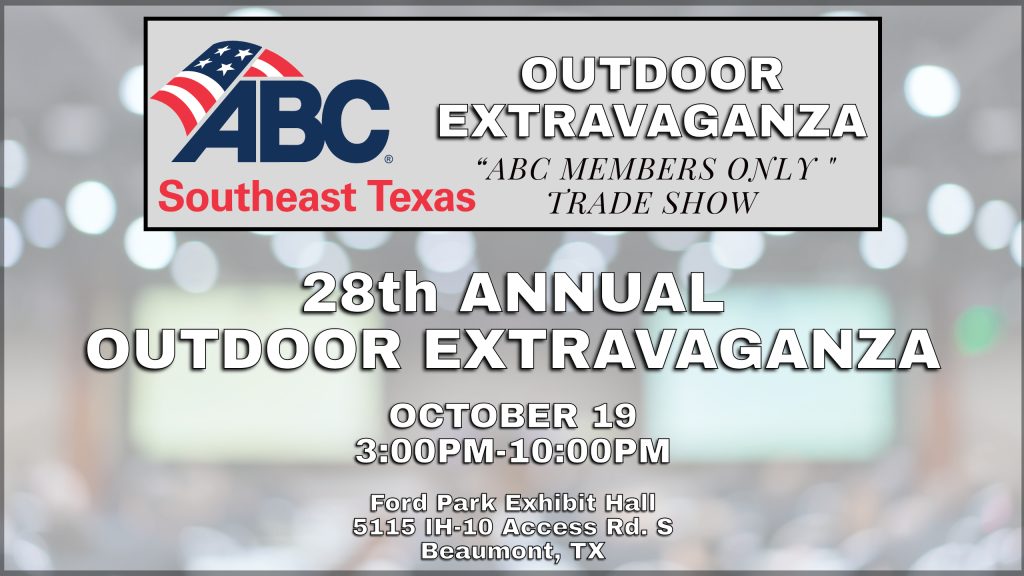 Register Now for the ABC Southeast Texas Chapter Outdoor