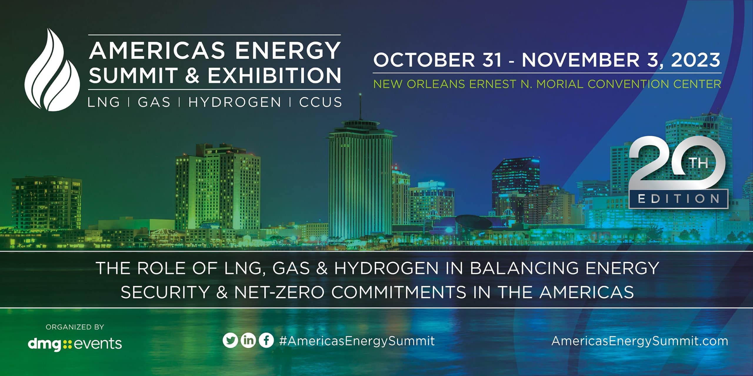 POSTPONED TO 2024 The 2023 Americas Energy Summit LNG GAS