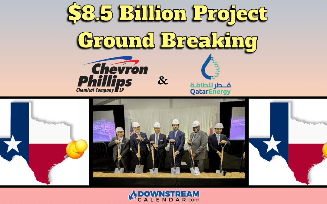 March 8, 2023 – QatarEnergy & CPCHEM Celebrate the Ground Breaking for $8.5 Billion Golden Triangle Polymers Plant in Texas