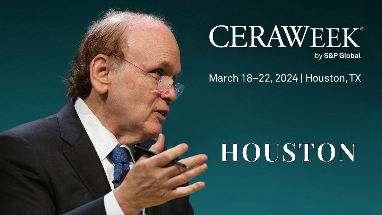 Register Now for the CERAWeek 2024 on March 18th through 22nd Houston