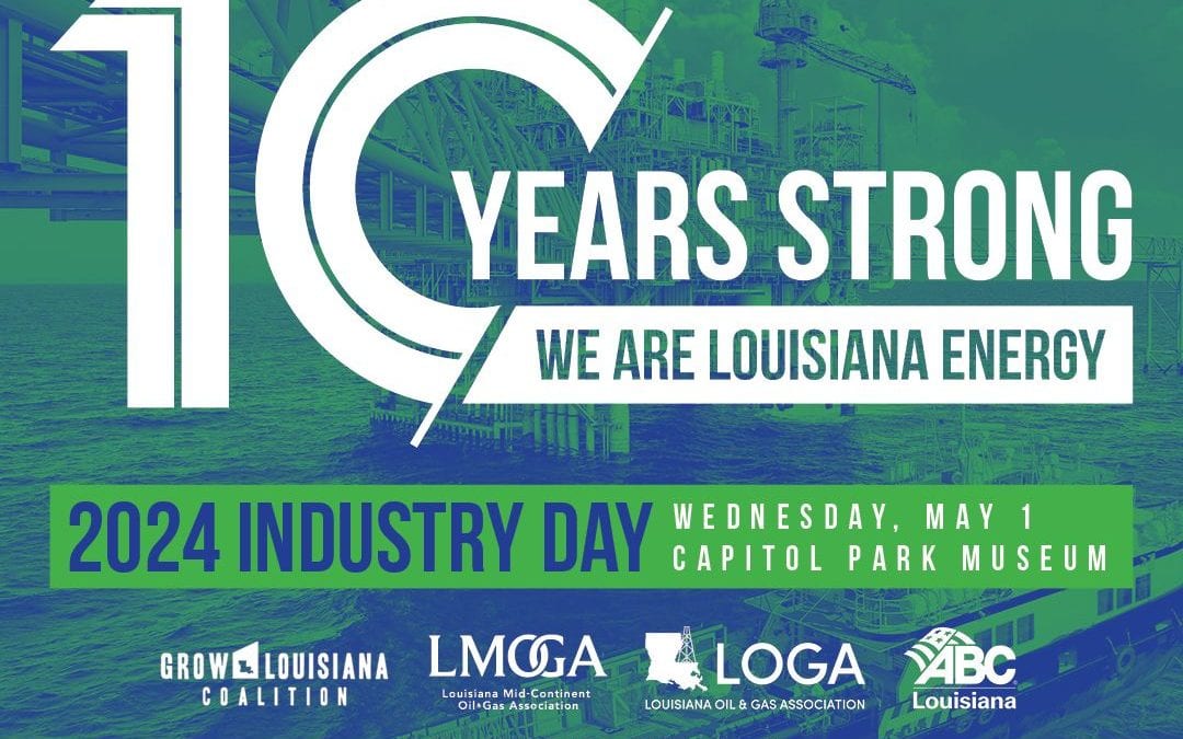 Register now for the 2024 Industry Day on May 1 by LMOGA, LOGA and ABC Louisiana – Baton Rouge
