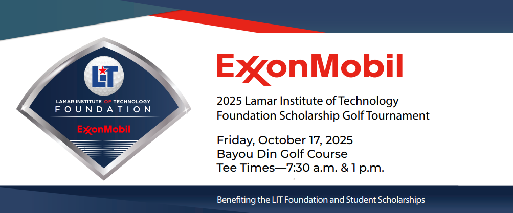 Register Now for the 2025 ExxonMobil Lamar Institute of Technology Foundation Scholarship Golf Tournament – October 17, 2025 – Beaumont, TX