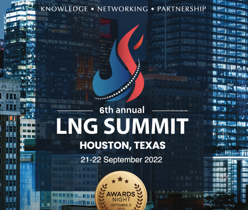 6th Annual LNG Summit USA Oct 25, 26 (New Date) – Houston