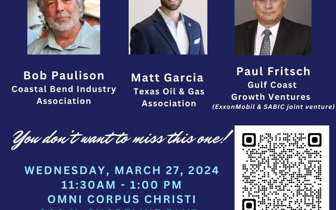 Register now for the ABC Texas Coastal Bend March Industry Luncheon March 27, 2024 – Corpus Christi
