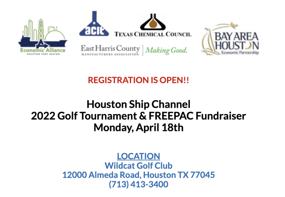 Register Now for the ACIT Texas Chemical Council Golf Tournament April