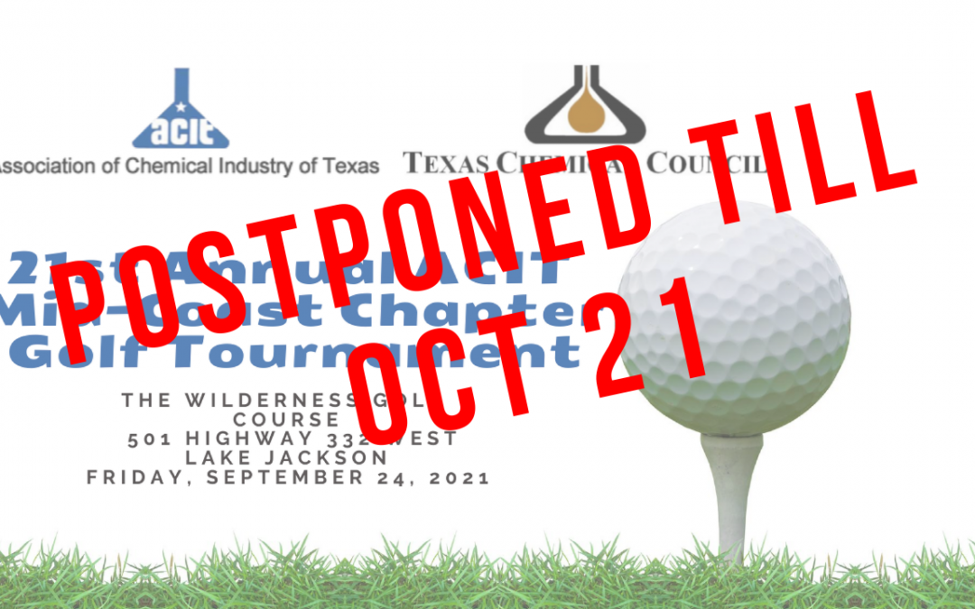 21st Annual ACIT Mid-Coast Chapter Golf Tournament (postponed till 10/21)