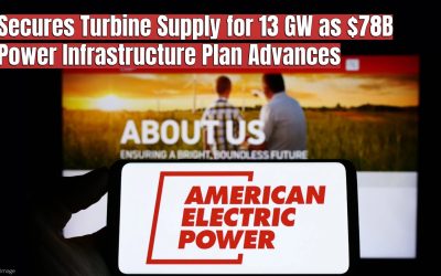 AEP Secures Turbine Supply for 13 GW as $78 Billion Power Infrastructure Plan Advances