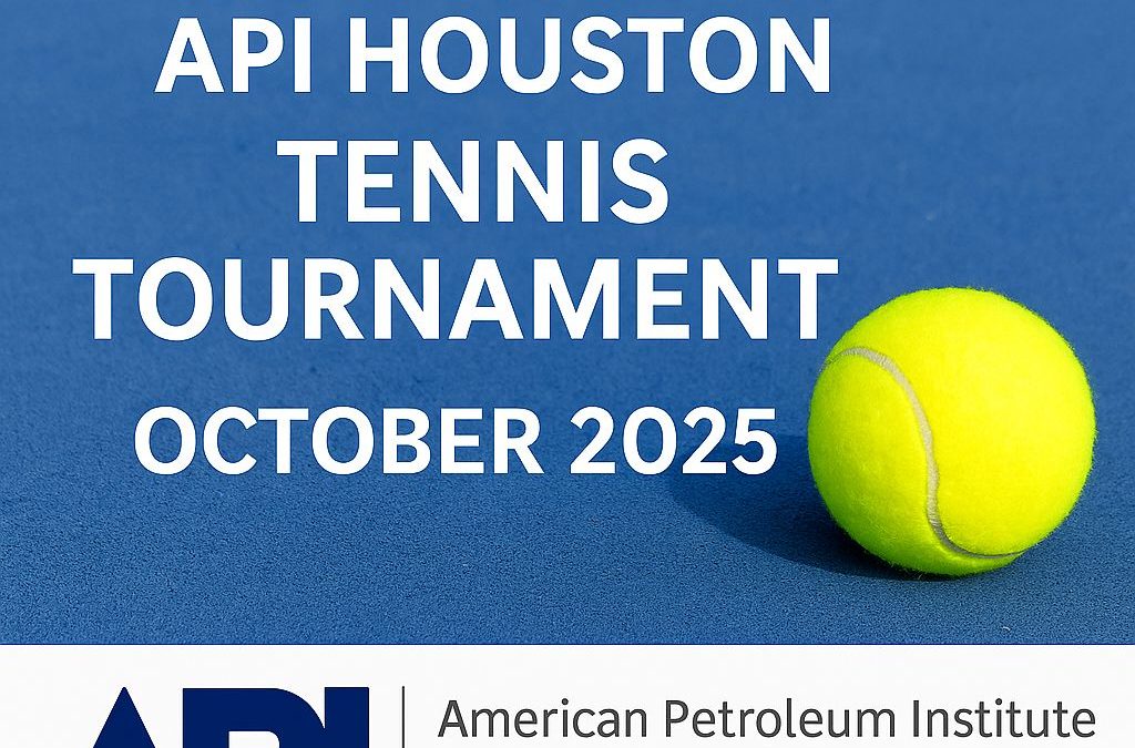 Register Now for the API Houston Annual Tennis Tournament – October 20, 2025 – Detroit, MI