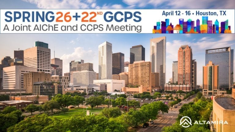 Altamira To Attend the 2026 AlChE Spring Meeting and 22nd Global Congress on Process Safety