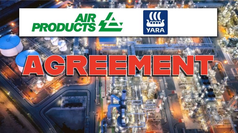 Air Products and Yara in Advanced Negotiations to Partner on Low-emission Ammonia Projects