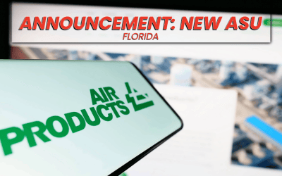 Air Products to Build, Own and Operate New Air Separation Unit in Florida