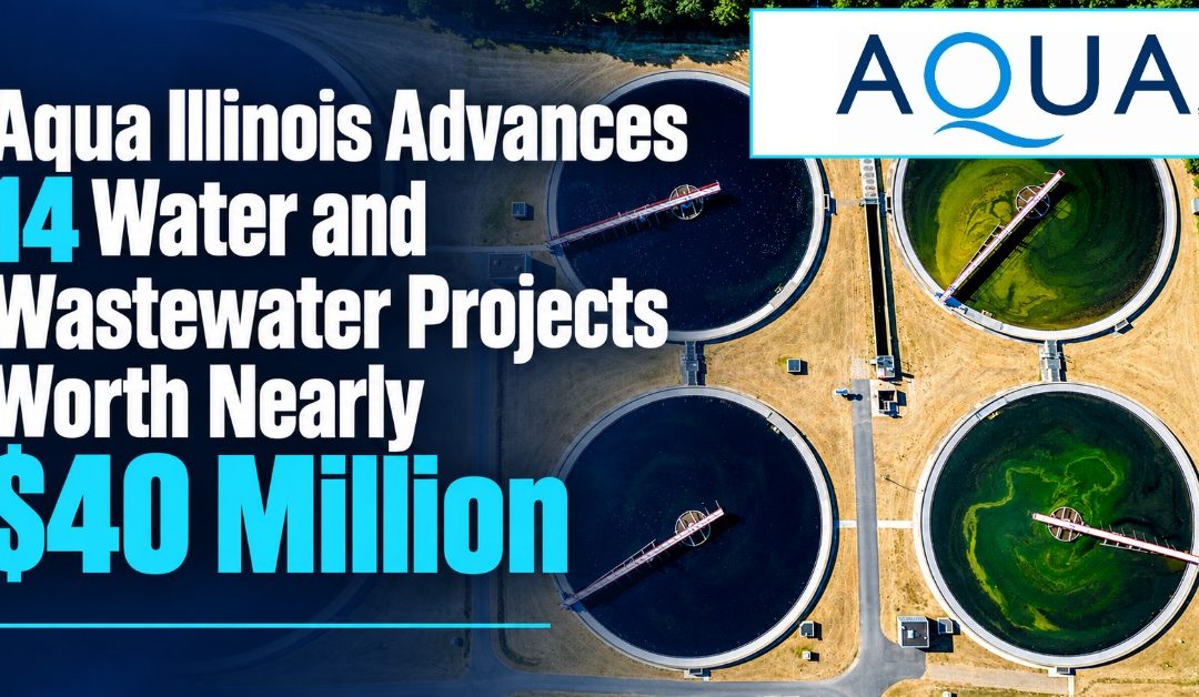Aqua Illinois Advances 14 Water and Wastewater Projects Worth Nearly $40 Million