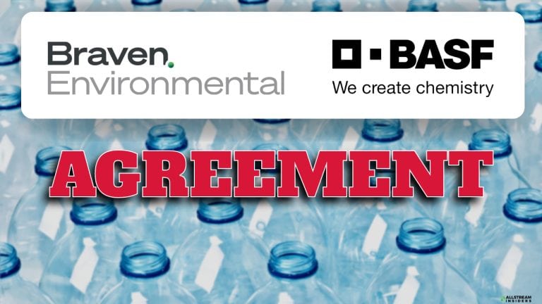 BASF signs long-term agreement with Braven Environmental for supply of advanced recycled feedstock