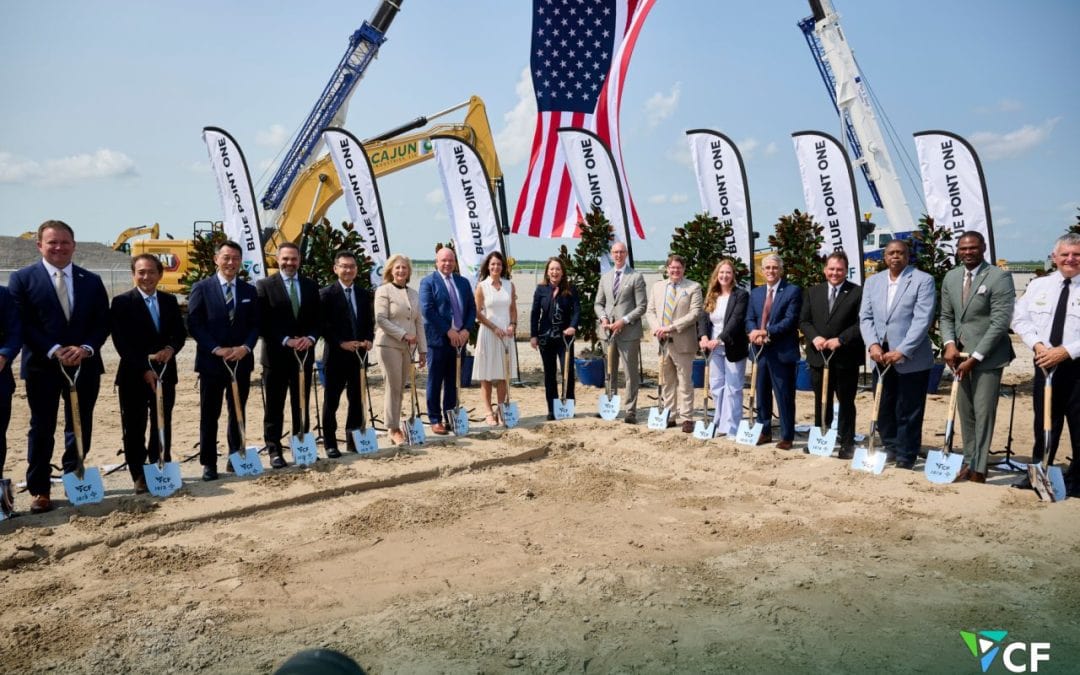 CF Industries, JERA and Mitsui Break Ground on $3.7 Billion Blue Point One Ammonia Plant in Louisiana