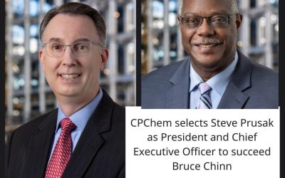 Steve Prusak to become CPChem President and Chief Executive Officer