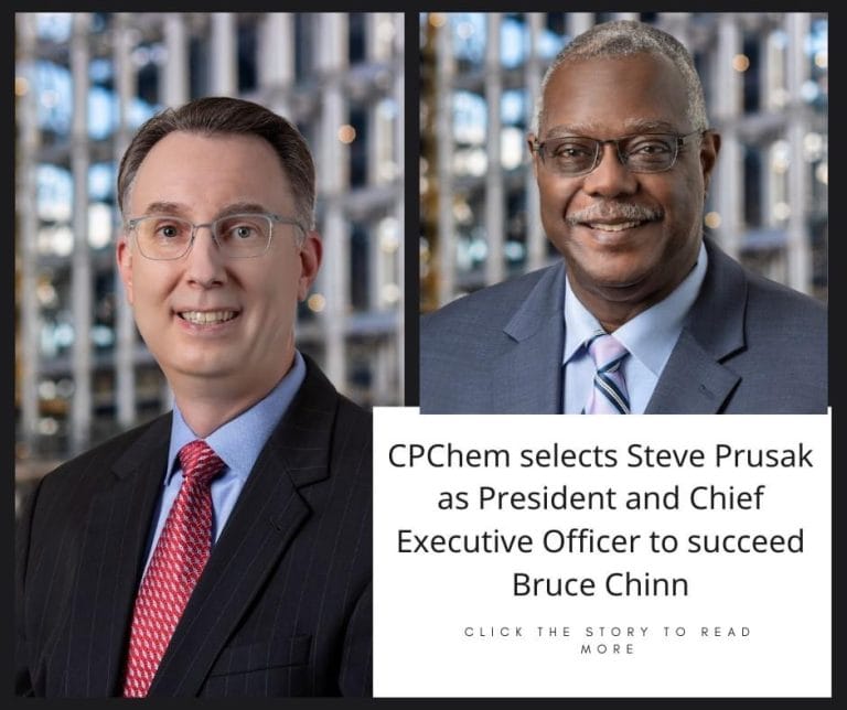 Steve Prusak to become CPChem President and Chief Executive Officer