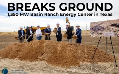 CPV Breaks Ground on 1,350 MW Basin Ranch Energy Center in Texas