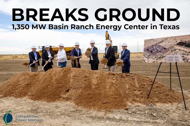 CPV Breaks Ground on 1,350 MW Basin Ranch Energy Center in Texas