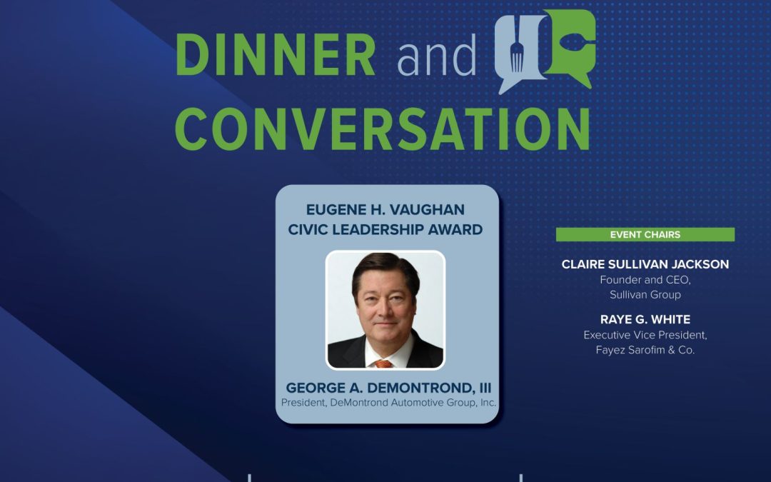 Register Now for the Center for Houston’s Future 2025 Dinner and Conversation – November 13, 2025 – Houston, TX