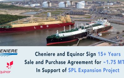 LNG NEWS: June 21 – Cheniere and Equinor Sign Long-Term LNG Sale and Purchase Agreement