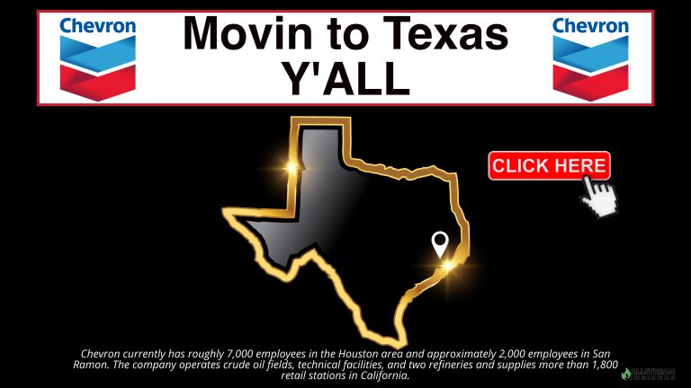 Moving To Texas: Chevron announces headquarters relocation and senior leadership changes
