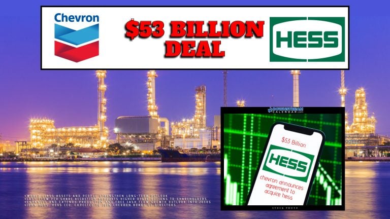BREAKING: $53 Billion Deal – Chevron Announces Agreement to Acquire HESS