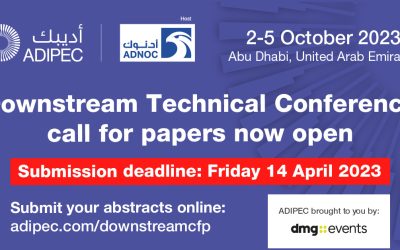 Call for Papers for the 2023 ADIPEC Technical Conference Oct 2-5 -Abu Dhabi