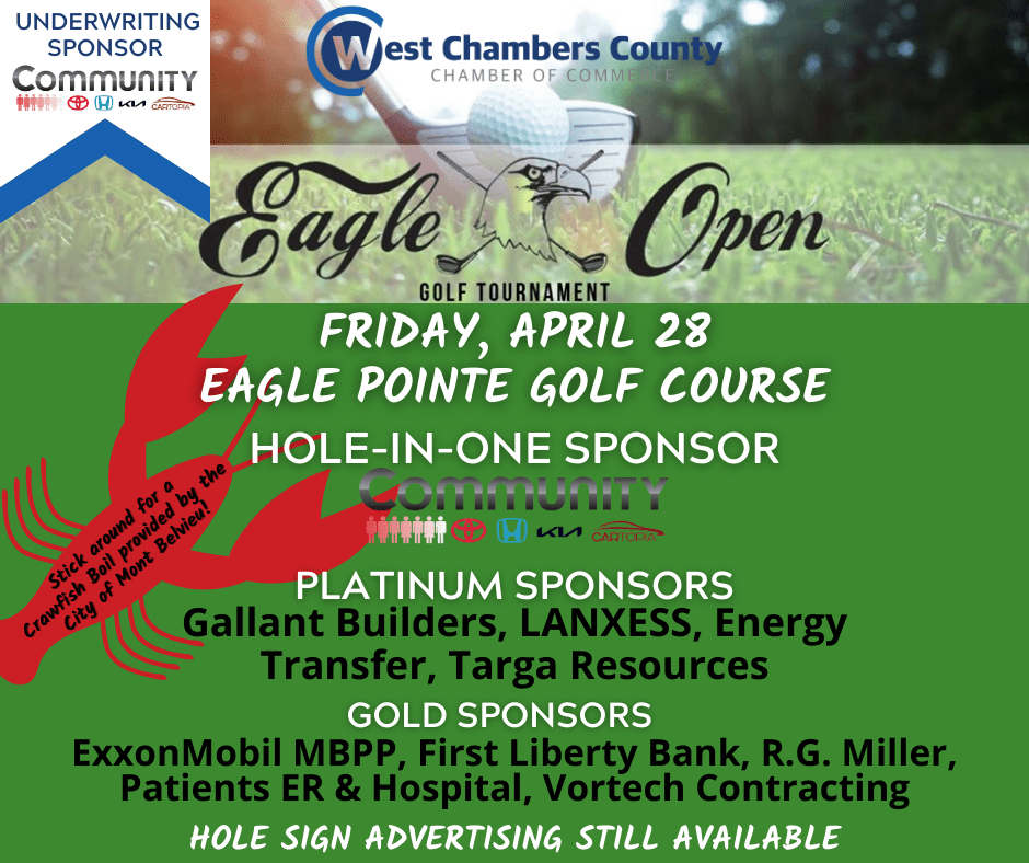 West Chambers County Chamber of Commerce Eagle Open Golf Tournament