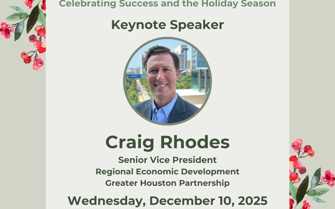 Register Now for the East Harris County Manufacturers Association EHCMA Annual Meeting 2025 – December 10, 2025 – League City, TX