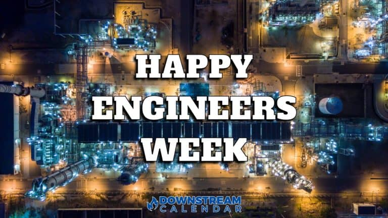 Happy Engineers Week From Downstream Calendar