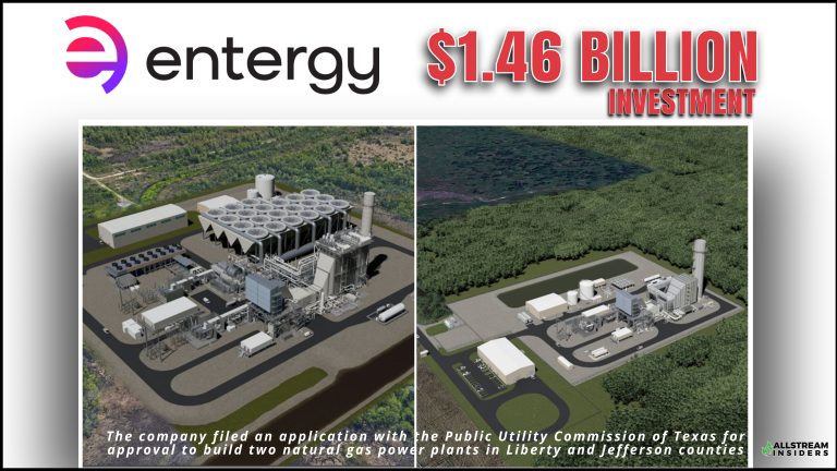 $1.46 Billion Investment (upon completion) Entergy Texas proposes new power plants to support rapid growth in Southeast Texas
