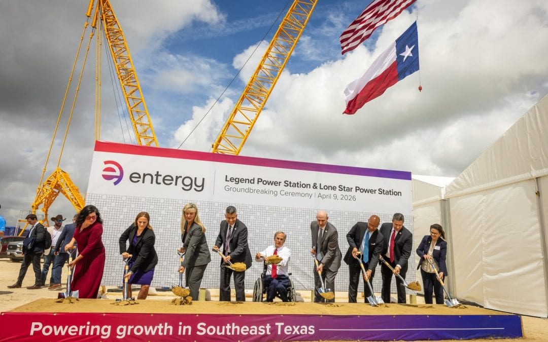 Entergy Texas breaks ground on Legend and Lone Star power stations