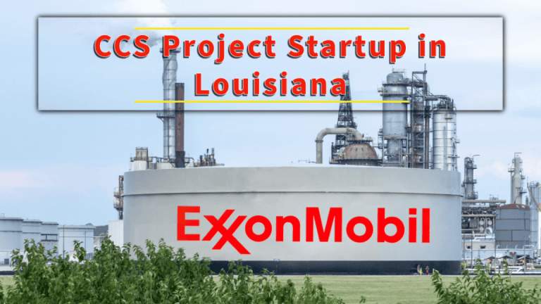 ExxonMobil Expanding CCS operations in Louisiana with another project startup