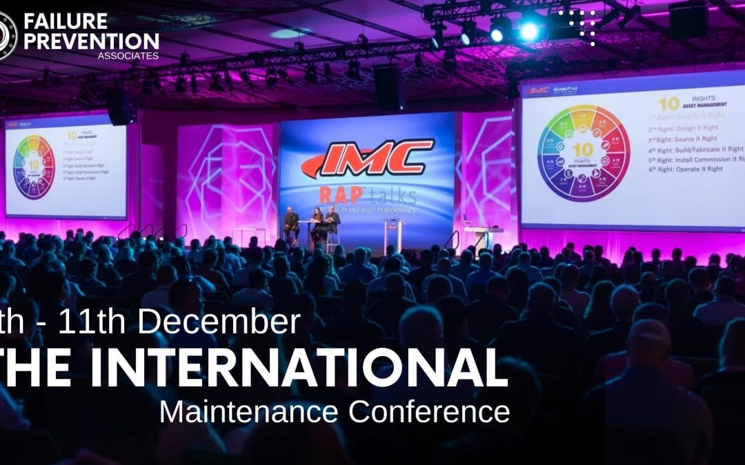 Failure Prevention Associates Champions “The Speed of Reliability” at 39th International Maintenance Conference – IMC 2025