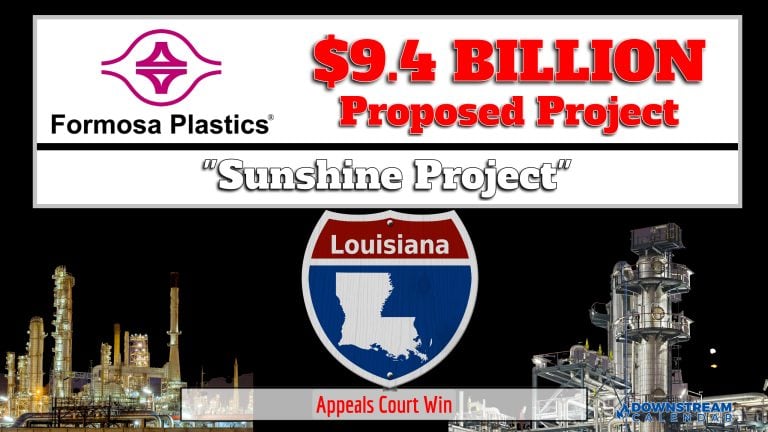 Breaking: $9.4 Billion Formosa “Sunshine Project” gets appeals court WIN in permit dispute for US Louisiana complex