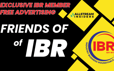 Friends of IBR – Exclusive Member Promotion – FREE ADVERTISING 3 Months
