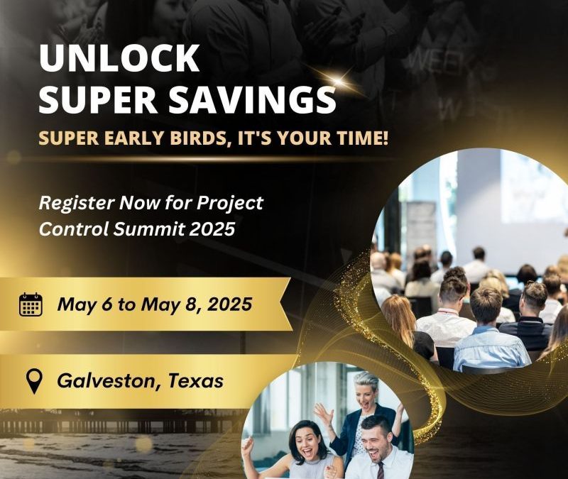 Register now for the Game at the 2025 Project Control Summit – May 6 , 8 – Galveston, Tx