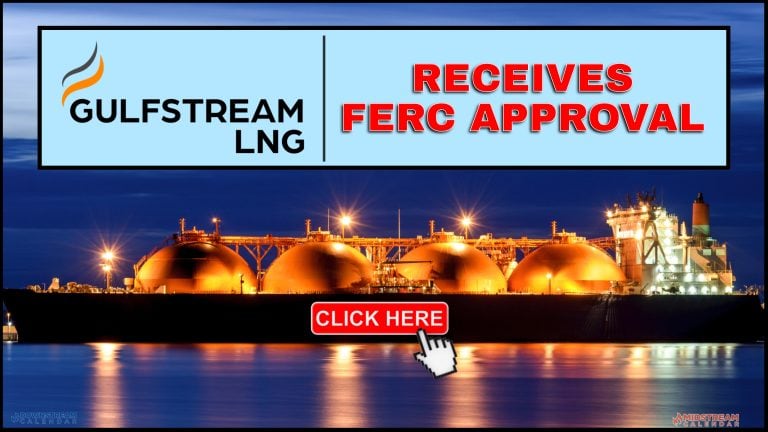 LOUISIANA: Gulfstream LNG Receives FERC Approval to Commence Prefiling Process, Closes SEED Funding Round, Upgrades Site, and Advances Project Development