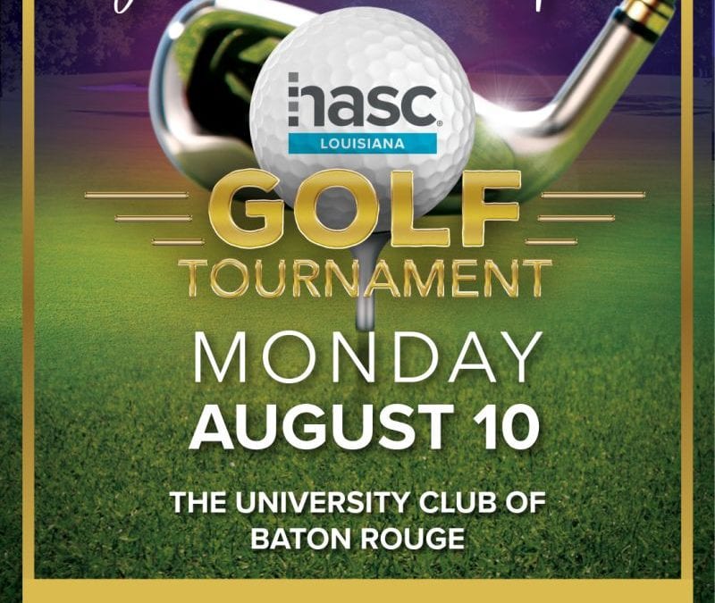 Register Now for the Health and Safety Council (HASC) 1st Annual East Louisiana Golf Tournament – Aug 10, 2026 – Baton Rouge, LA