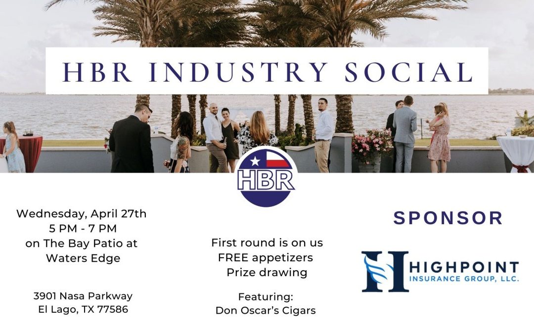 Houston Business Roundtable Social 4/27 – Waters Edge Venue – (By NASA)