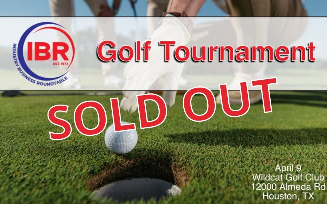 SOLD OUT: 2026 IBR Golf-  Industry Business Roundtable Golf Tournament April 9, 2026