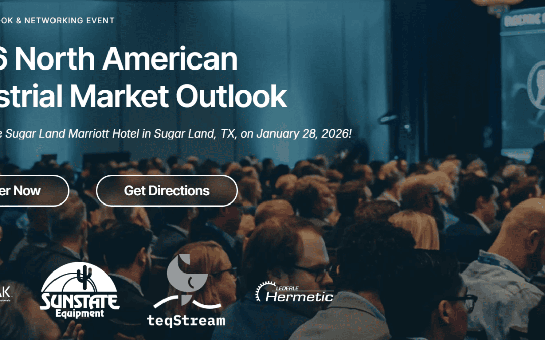 Register Now for the Industrial Info Resources 2026 North American Industrial Market Outlook – January 28, 2026 – Sugar Land, TX