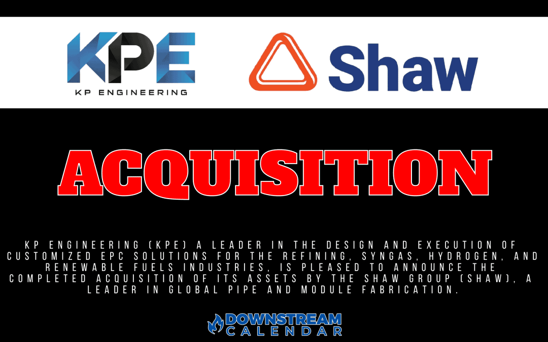 JAN 31st NEWS – ACQUISITION: KP Engineering Acquired by The Shaw Group