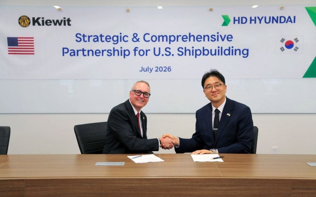 HD Hyundai and Kiewit Offshore Services Announce Strategic Partnership to Support U.S. Shipbuilding