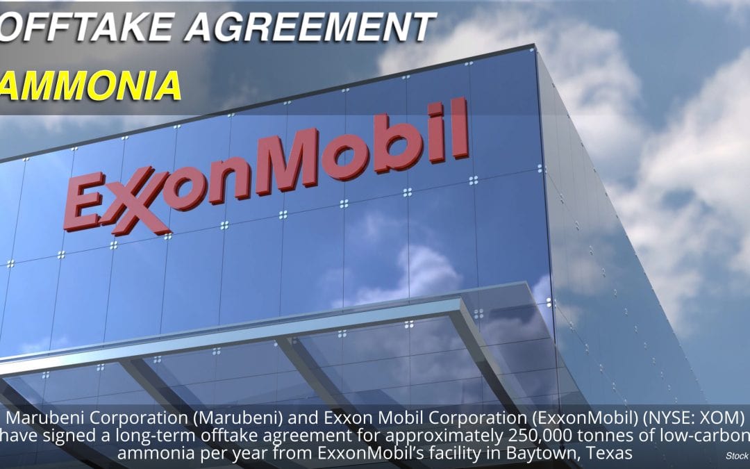 Marubeni and ExxonMobil’s low-carbon ammonia deal marks major step in unleashing new energy supply