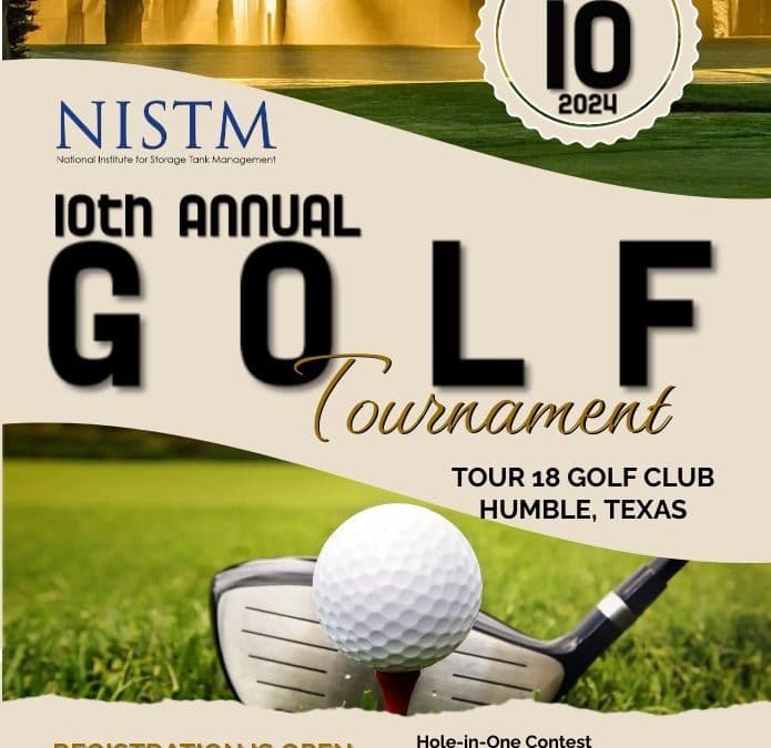 10th Annual Golf Tournament • Two Shotgun Starts: 6:45am & 12:30pm • Tour 18 in Humble, Texas