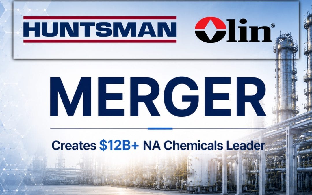 OLIN and HUNTSMAN Announce Transformative Merger of Equals to Create a $12+ Billion Integrated North American Chemicals Leader
