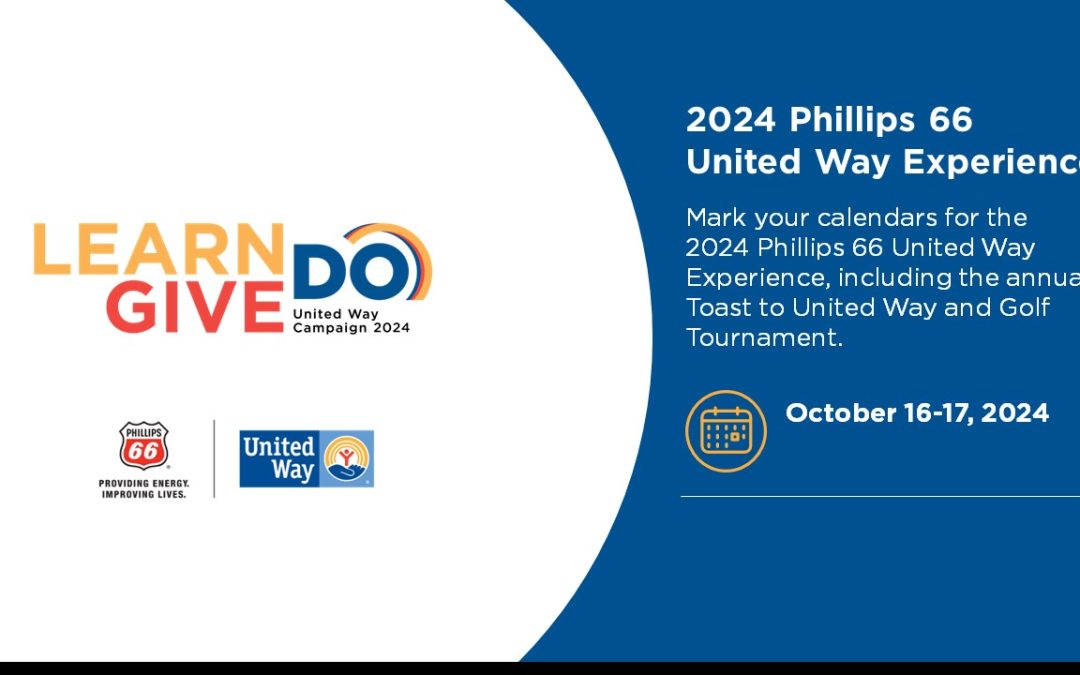 Golf Tournament: Register now for the Phillips 66 Charity 9th Annual Toast to United Way of Greater Houston Charity Golf October 17, 2024 – Houston